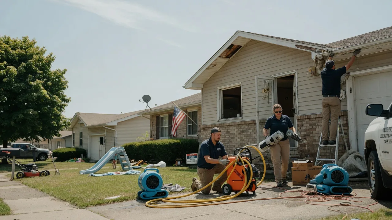 Water Damage Restoration in Cropsey, IL near me